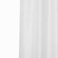 Luxurious White Waffle Weave Shower Curtain