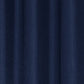 Luxurious Navy Waffle Weave Shower Curtain