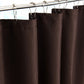 Luxurious Brown Waffle Weave Shower Curtain