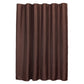 Luxurious Brown Waffle Weave Shower Curtain
