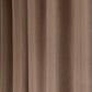 Luxurious Mocha Waffle Weave Shower Curtain