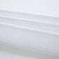 White Sheer and Grid Shower Curtain and Liner Set