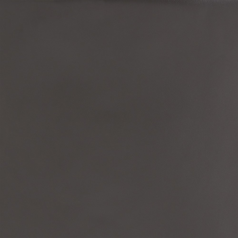 26" Gray and Black Faux Leather Swivel Lounge Chair