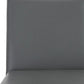 Set of Two 26" Gray Steel Low Back Counter Height Bar Chairs