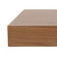 43" Brown Wooden Wall Mounted Floating Shelf
