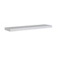 43" White Wooden Wall Mounted Floating Shelf