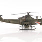 5" Green Metal Hand Painted Model Airplane Tabletop Sculpture