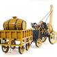 c1829 Yellow Rocket Steam Engine Model Sculpture