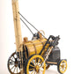 c1829 Yellow Rocket Steam Engine Model Sculpture
