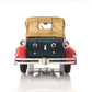 5" Red Metal Hand Painted Model Car Tabletop Sculpture