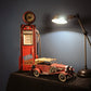 5" Red Metal Hand Painted Model Car Tabletop Sculpture