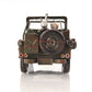 6" Army Green Metal Hand Painted Decorative Truck