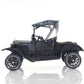12" Black Metal c1908 Ford Model Car Tabletop Sculpture