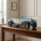 4" White Metal Hand Painted Model Car