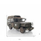 7" Green Metal Hand Painted Model Car
