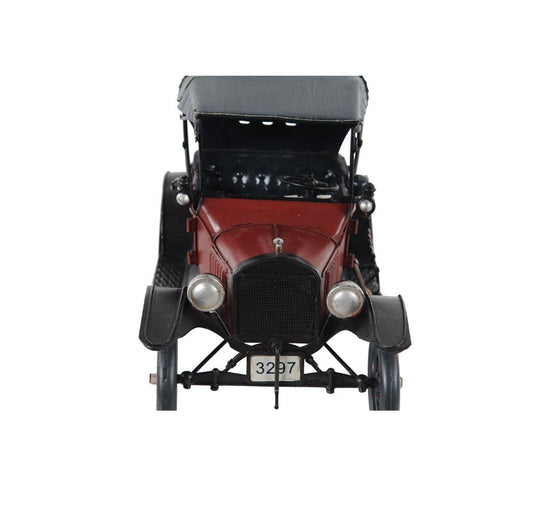 7" Red Metal Hand Painted Model Car