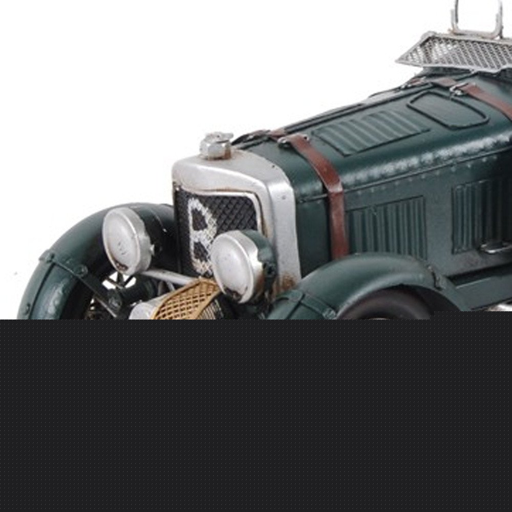 c1930 Bently Blower British Race Car Model Sculpture