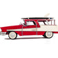 c1957 Red Ford Country Squire Station Wagon Sculpture
