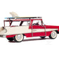 c1957 Red Ford Country Squire Station Wagon Sculpture