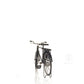 5" Gray Metal Hand Painted Bicycle Sculpture