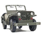 7" Green Metal Hand Painted Model Car