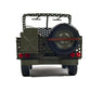 7" Green Metal Hand Painted Model Car