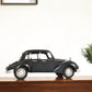 5" Gray Metal Hand Painted Model Car Tabletop Sculpture
