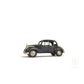 5" Gray Metal Hand Painted Model Car Tabletop Sculpture