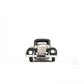 5" Gray Metal Hand Painted Model Car Tabletop Sculpture