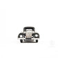 5" Gray Metal Hand Painted Model Car Tabletop Sculpture