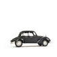 5" Gray Metal Hand Painted Model Car Tabletop Sculpture