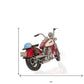 Red Harley Davidson Motorcycle Sculpture