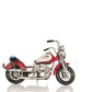 Red Harley Davidson Motorcycle Sculpture