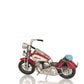 Red Harley Davidson Motorcycle Sculpture
