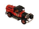 5" Red And Black Metal Hand Painted Model Car