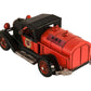 5" Red And Black Metal Hand Painted Model Car