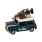 4" Blue Metal Hand Painted Model Car