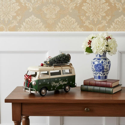 c1960s Volkswagen Christmas Bus Sculpture