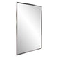 36" Gunmetal Metal Framed Accent Mirror