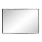 36" Gunmetal Metal Framed Accent Mirror