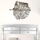 Set of Two Gray Aluminum Novelty Hanging Dimensional Sculpture