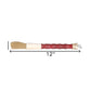 Red Spotted Jade Faux Bamboo Decorative Calligraphy Brush