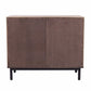 Modern Farmhouse Rustic Natural Accent Storage Cabinet