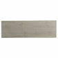 40" White Carved Geometric Sideboard with Two Doors