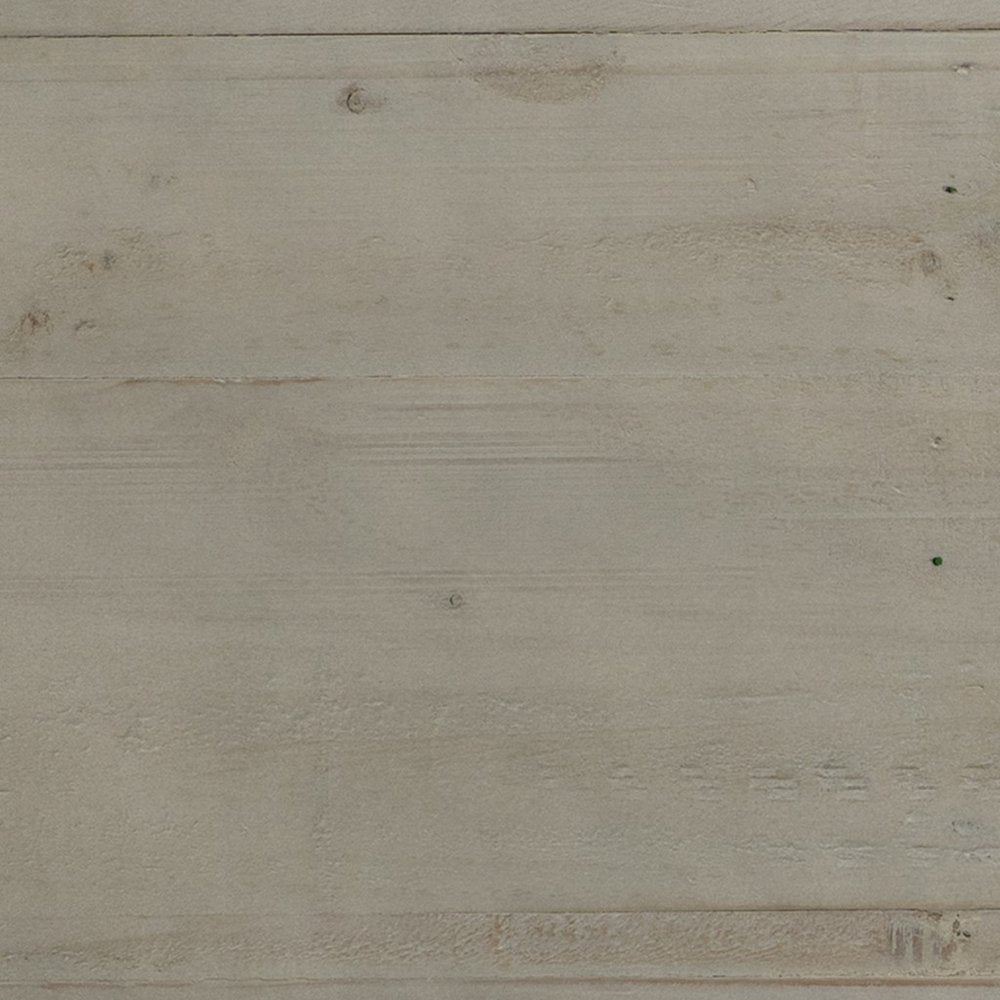 40" White Carved Geometric Sideboard with Two Doors