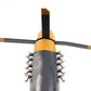 6" Grey Mustang Metal Hand Painted Decorative Airplane