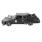 4" Gray Metal Hand Painted Model Car Tabletop Sculpture