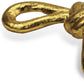 6" Gold Rustic Cast Iron Knot Tabletop Sculpture
