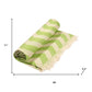 Lime Green Chevron Design Turkish Beach Blanket