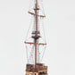 34" Brown Boat Model Sculpture